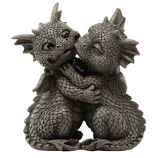 Gartenfigur Gartendrache -