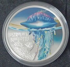 Tuvalu 2024 SILBER 1 Unze 999 BLUEBOTTLE Deadly & DANGEROUS Australien Serie 1oz