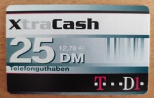 Telefonkarte XtraCash 25 DM /