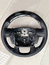 Schwarz Leder Lenkrad Für