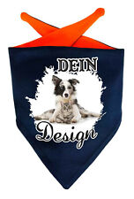 Hunde Dreieck Halstuch Multicolor mit deinem Wunschdruck