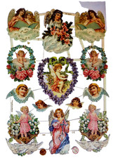 + VIKTORIANISCHE GLANZBILDER