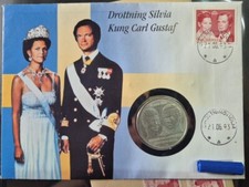 50 Kronen Münze 1976 Schweden