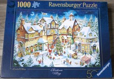 Ravensburger Puzzle  1000 Teile   Christmas Village   Limited Edition