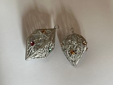 alter Zinn Christbaumschmuck 2