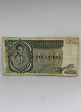 Banknote / Zaire / 10 Zaires