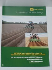 WM Kartoffeltechnik WM Dammfräsen, WM Scheibenhäufler Prospekt 11/2011 ( 9673 )