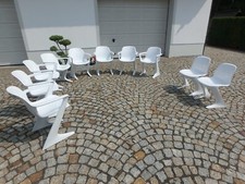 Z-Stuhl Ernst Moeckel DDR weiß mit Lehnen selten