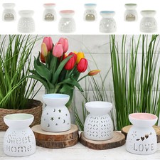 4x Duftlampe Raumduft Keramik