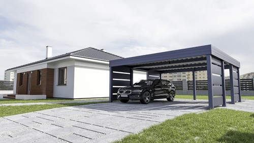 Stahlcarport doppelcarport - stahlcarport, |
