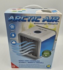 Arctic Air Verdunstungs-Klimagerät Tischventilator Mediashop LED