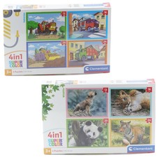 Clementoni Puzzle 4 in 1 Set