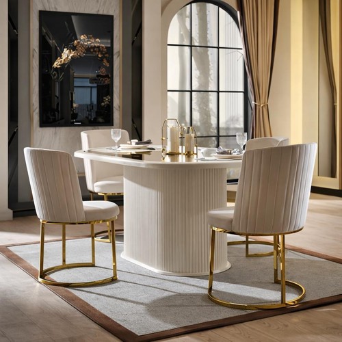 Luxuriöses esszimmer set mit - luxuriöses,