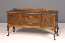 Traumhaftes Chippendale Sideboard Barock Stil Schrank Antik 50s 60s TV Kommode