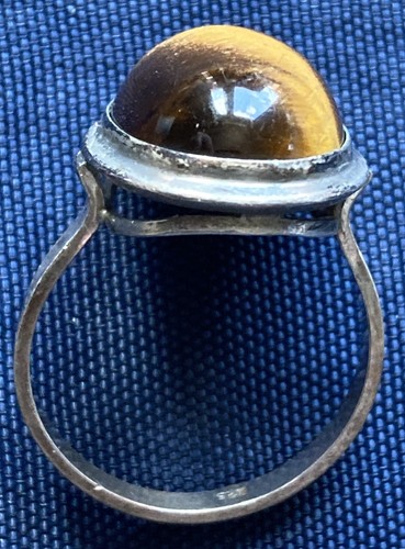 Vintage ring mit tigerauge - vintage,