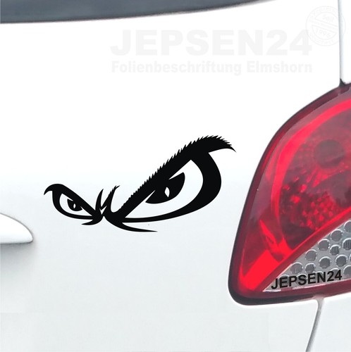 Fear augen aufkleber 10cm - no,