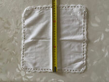 Taschentuch  Baumwolle Spitzenrand  Spitze