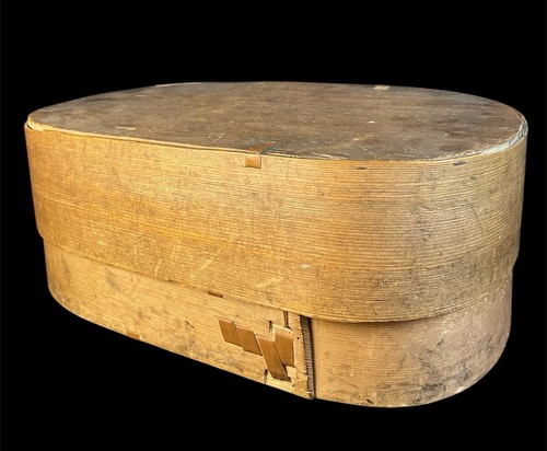 Antike spanschachtel barock - spanschachtel,