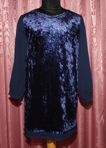 Kleid pannesamt mit - kleid,