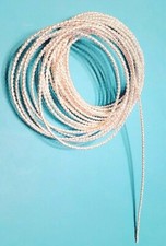 Fein Kordel Silberdraht 999,9 feingeflochten 1,75mm Stark Massiv NEU TREND