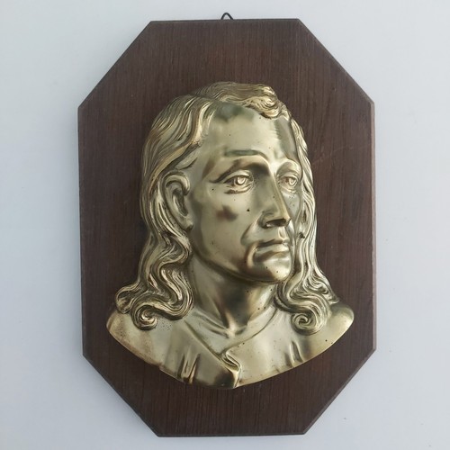 Alte metall messing jesus - alte,