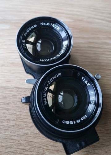 Mamiya sekor 55mm 5 - 55mm, f/4.5
