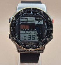 CITIZEN D-120 WINDSURFEN/VINTAGE/DIGITAL UHR/MADE IN JAPAN