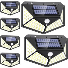 100 LED Solarlampe