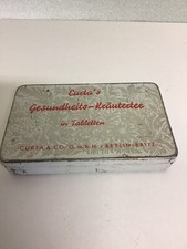 Alte Curta Gesundheit Kräutertee Tabletten Blechdose Sammler Berlin