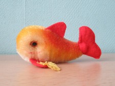 Steiff Fisch Flossy rot