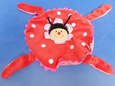 KÄFER & BIENE SCHMUSETUCH KUSCHELTUCH ROT COMFORTER BUG MARIENKÄFER