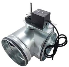 Bypassklappe Ø100-200 Lüftung Lufberg Stellantrieb 230V Belimo LM230A Abluft