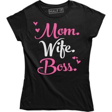 Mom Wife Boss Women's T-Shirt