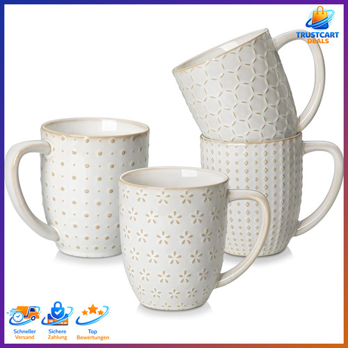 Kaffeetassen set 4er - 4er, 480ml