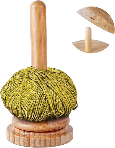 Wollknäuelhalter holz - wollknäuelhalter,