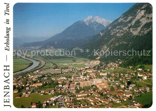 Jenbach tirol fliegeraufnahme - jenbach,