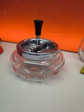 Kristall Aschenbecher DEKOR-Fleurie   Erhard u Söhne