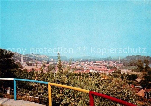 Tokaj stadtpanorama - tokaj,