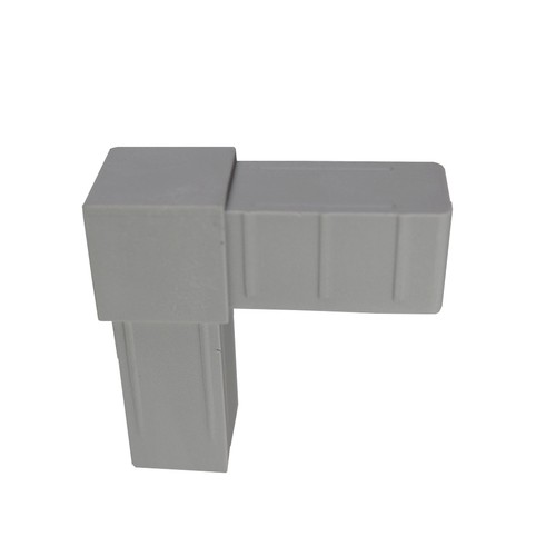 Steckverbinder grau einteilig - steckverbinder,