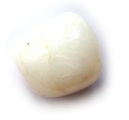 Trommelsteine opal weiß - opal,