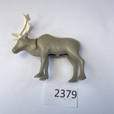 Playmobil Rentier Grau/Weiß