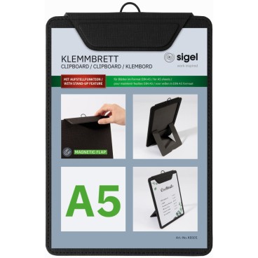 Sigel speisekarten klemmbrett - sigel, speisekarten-klemmbrett