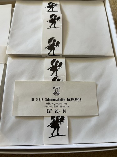 Original ddr briefpapier - original,