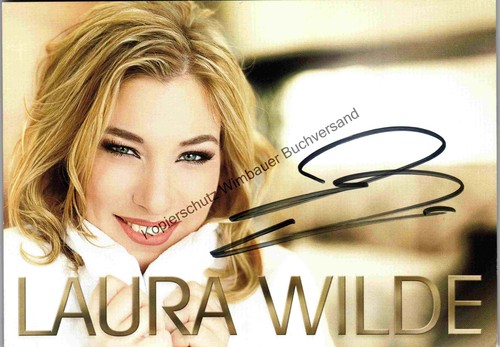Original autogramm laura - original, wilde