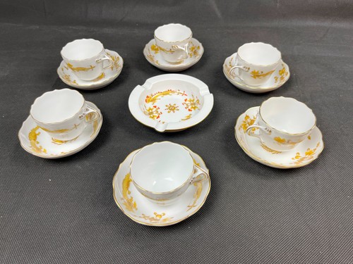 Meissen mocca konvolut reicher - mocca,