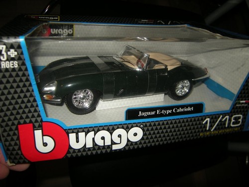 Bburago jaguar e type - 1:18,