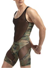 Herren Camouflage Sportbody