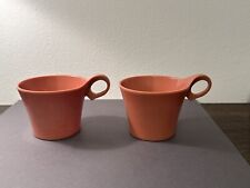 BUCHSTEINER Wilhelm Wagenfeld Lufthansa 2 x Tasse Kaffeetasse 50er Kunststoff