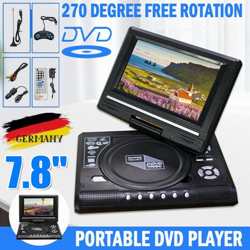Tragbar dvd player - 7.8",