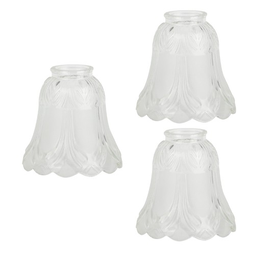 Milchglas lampenschirm muschel - milchglas,